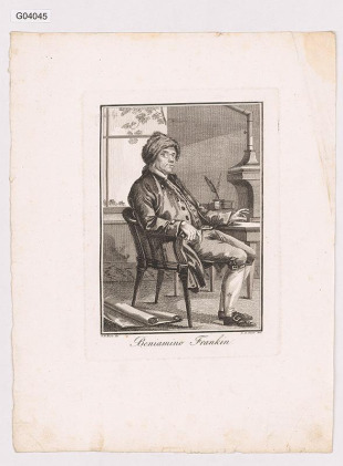 Portrét Benjamina Frankliny