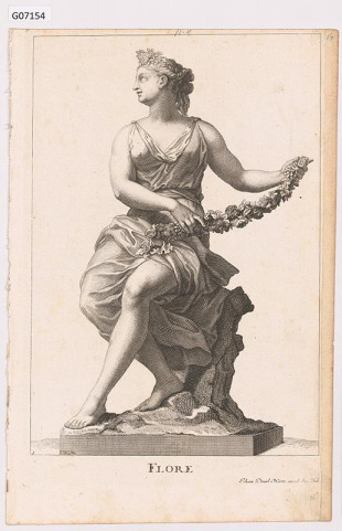 Flora, podle sochy