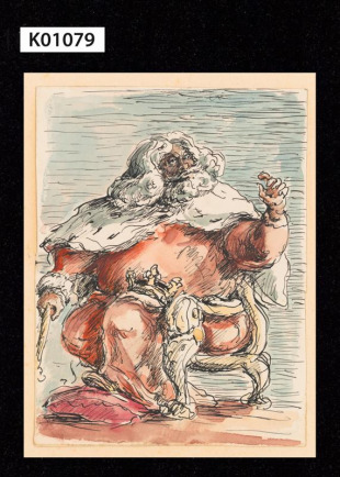 Ilustrace ke "Králi Lávrovi" K. H. Borovského