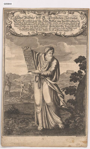 Portrét sv. proroka Jeremiáše