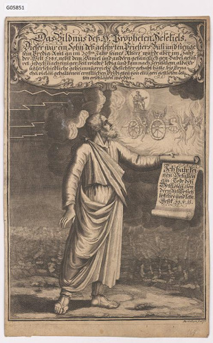 Portrét sv. proroka Ezechiela