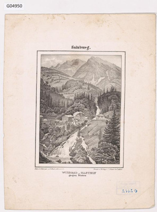 Salzburg, Wildbad-Gastein / gegen Süden (soubor pohledů na Salzburg a okolí)
