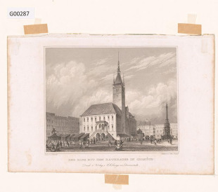 Náměstí s radnicí v Olomouci