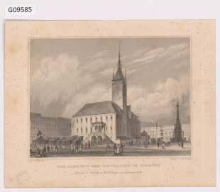 Náměstí s radnicí v Olomouci