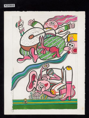 Ilustrace k Princezně Holubici