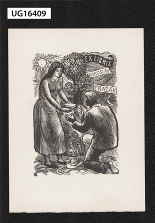 Exlibris Jaroslav Pražák