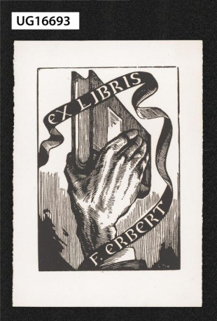 Ex libris F. Erbert