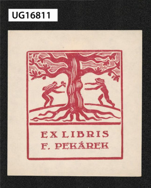Ex libris F. Pekárek