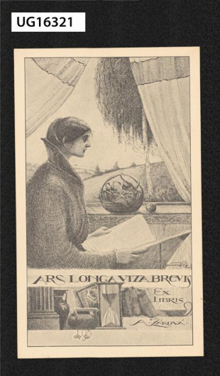 Ex libris A. Žáková