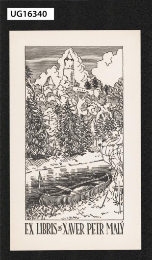 Ex libris Xaver Petr Malý
