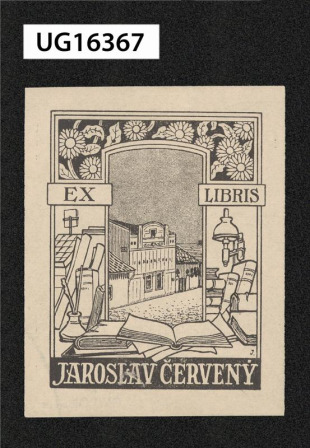 Ex libris Jaroslav Červený