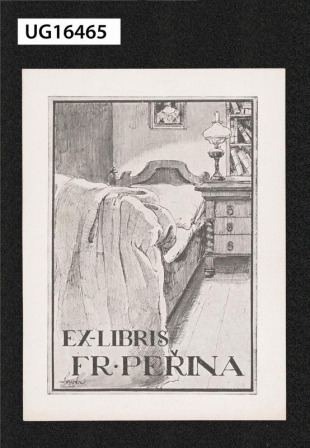 Ex-libris Fr. Peřina