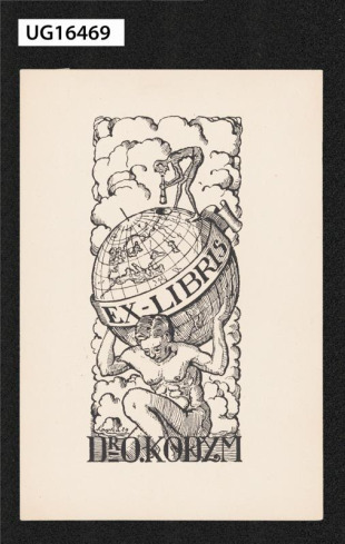 Ex-libris Dr. O. Kodym