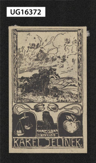 Ex libris Karel Jelínek