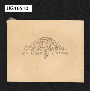 Ex libris Fr. Knor