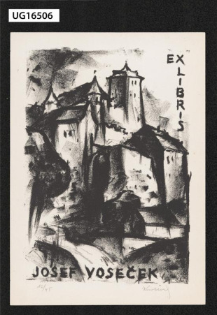 Ex libris Josef Voseček