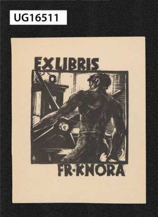 Ex libris Fr. Knor