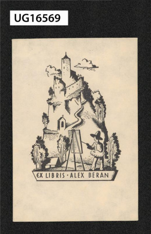 Ex libris Alex Beran