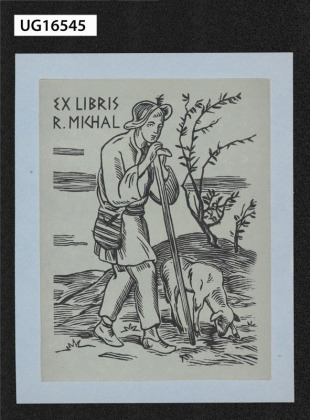 Ex libris R. Michal