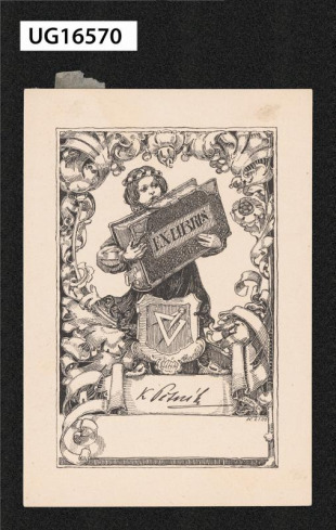 Ex libris K. Pětník