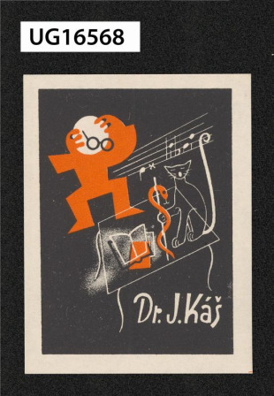 ex libris Dr. J. Káš
