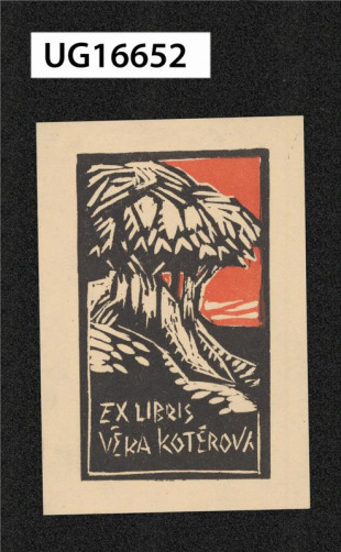 Ex libris Věra Kotěrová