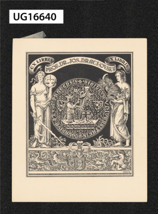 Ex libris prof. dr. Jos. Drachovský