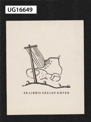Ex libris Václav Kotek