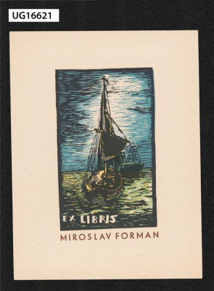 Ex libris Miroslav Forman