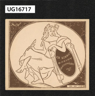 Ex libris Rodiny Kratochvílovy