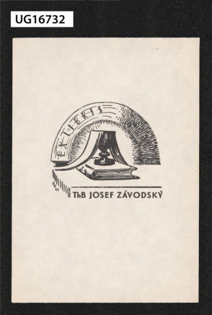 Exlibris ThB Josef Závodský