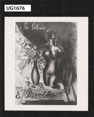 Ex libris E. Pavelka