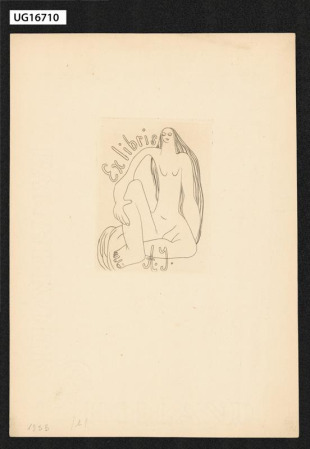 Ex libris A. J.