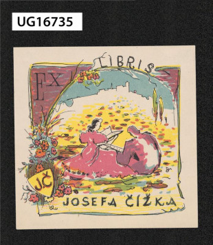 Ex libris Josefa Čížka