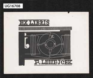 Ex libris F. Lehejček