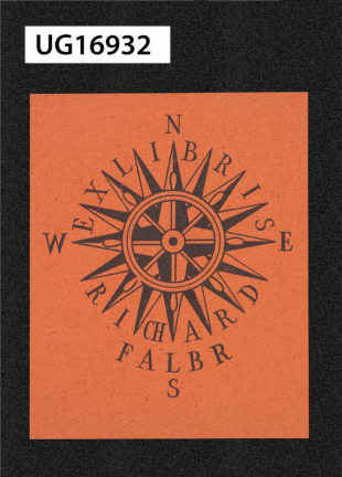 Ex libris Richard Falbr