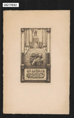 Ex libris Jindřich Waldes