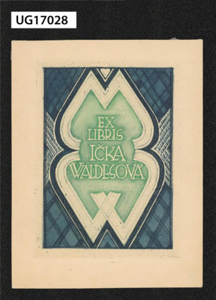 Ex libris Ička Waldesová
