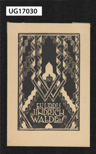 Exlibris Jindřich Waldes