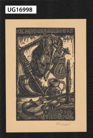 Ex libris muzicis Jindřich Jindřich