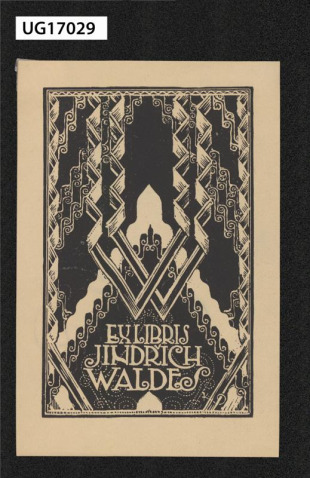 Exlibris Jindřich Waldes
