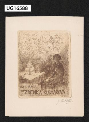 Ex libris prof. Zdenka Kuchařová