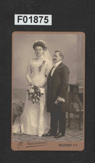 kabinetní portrétní vizitková fotografie