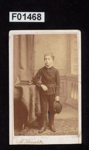 kabinetní portrétní vizitková fotografie