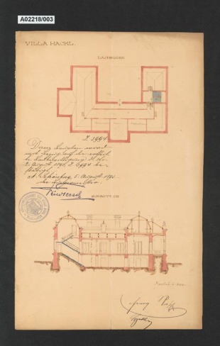 Vila E.Hackla, Šumperk, ul.Gottwaldova 6, čp. 630