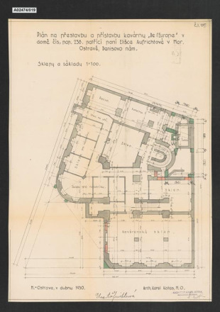 Obytný dům Ferdinanda Aufrichta, Moravská Ostrava, ul. 28. října 238/55