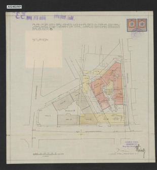 Obytné a obchodní domy "Krauskolonie" pana Karla Krause - blok B, Nádražní - Mlýnská - S. K. Neumanna - Chelčického, Moravská Ostrava