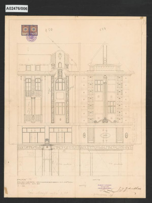 Nájemní a obchodní domy paní Anny Prunnerové, Masarykovo nám. 31/50, 28. října 49/23, Moravská Ostrava