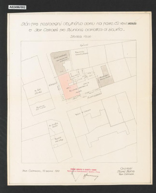 Obytný dům "Riunione adriatic di sicurita", Zámecká 488/20, Moravská Ostrava