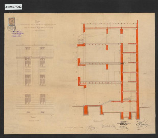 Obytný dům pro pány G. Spitzera a W. Haase, Moravská Ostrava, ul. Na Hradbách 1257/12